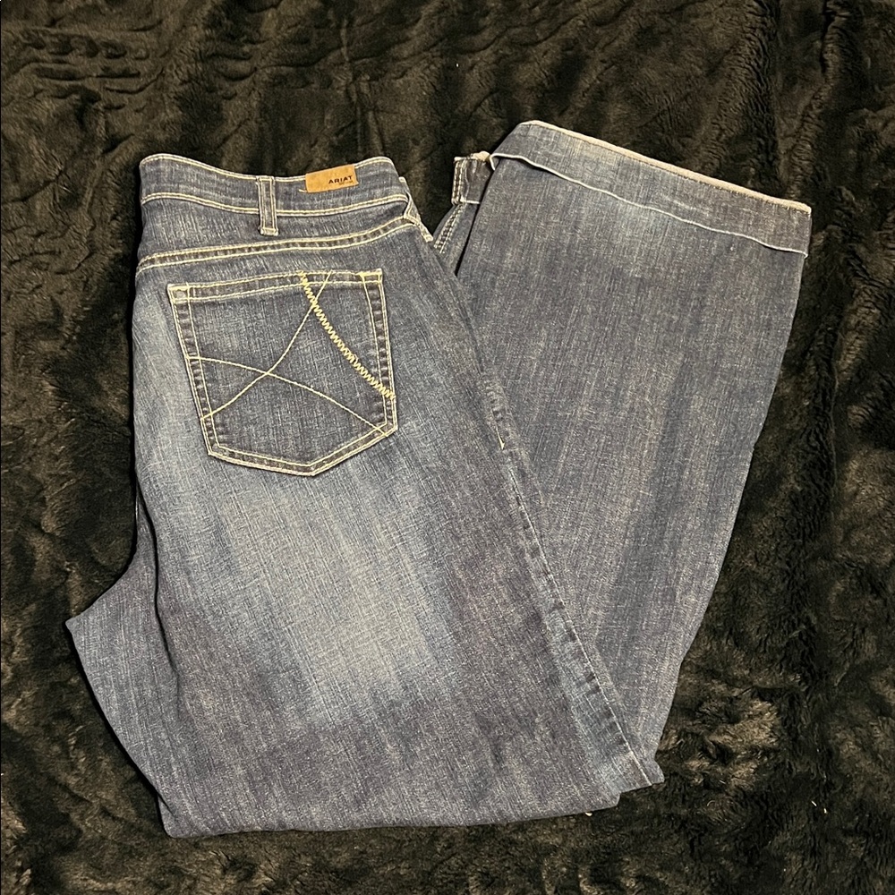 Ariat Women's Trouser Blue Jeans